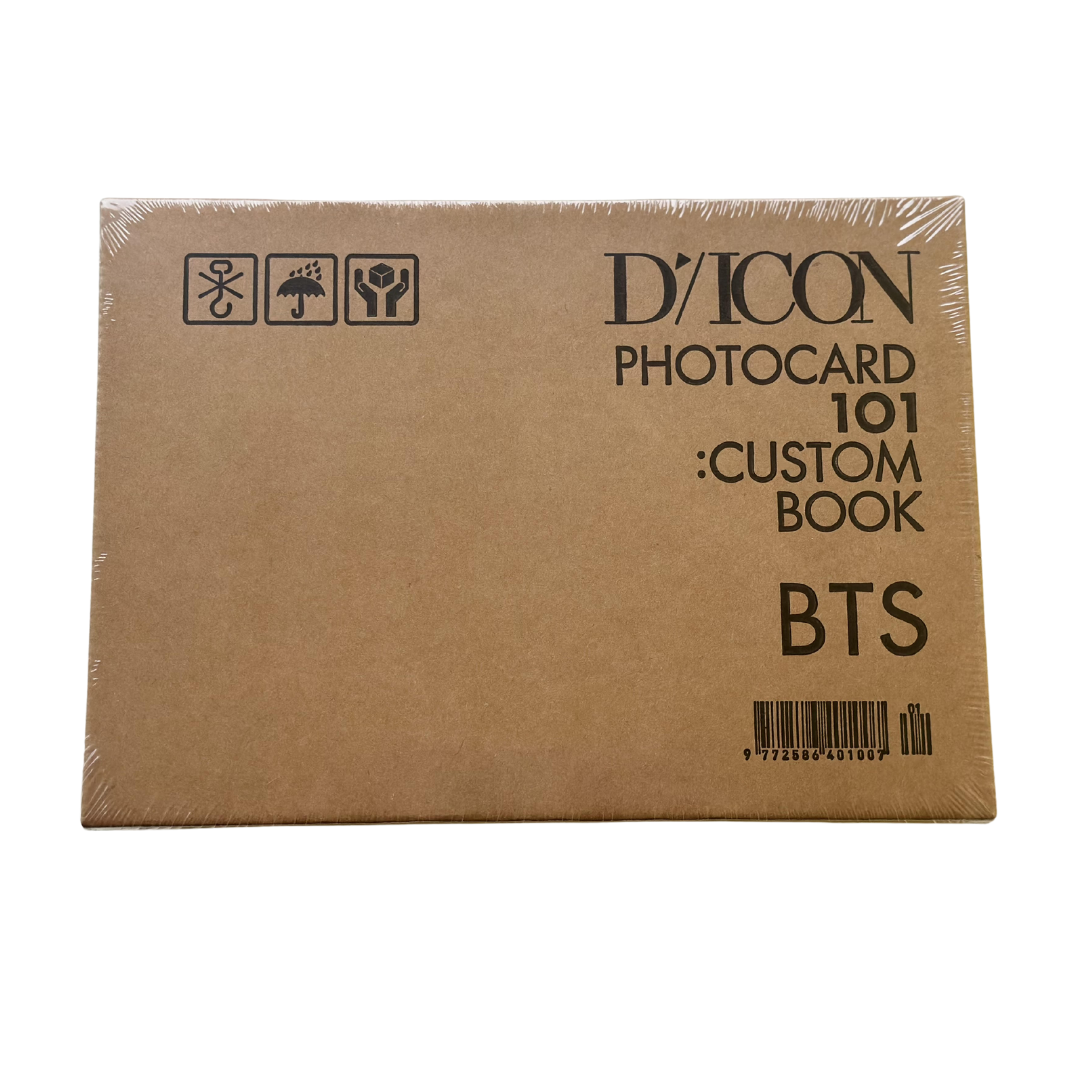 Buy BTS Dicon Photocard 101 Custom Book