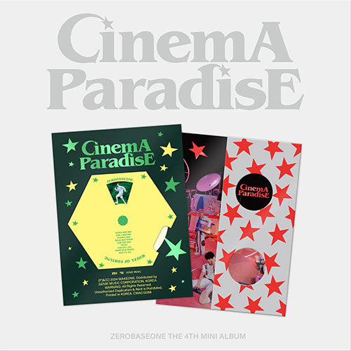 ZEROBASEONE - The 4th Mini Album [CINEMA PARADISE] SET