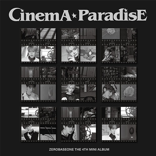 ZEROBASEONE - The 4th Mini Album [CINEMA PARADISE] (DIGIPACK ver.) SET