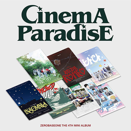 ZEROBASEONE - The 4th Mini Album [CINEMA PARADISE] (ZEROSE ver.) Random