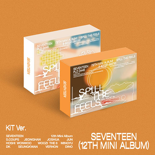 SEVENTEEN - 12th Mini Album 'SPILL THE FEELS' KiT Ver. (Random)