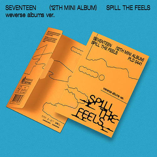 SEVENTEEN 12th Mini Album 'SPILL THE FEELS' Weverse Albums ver.