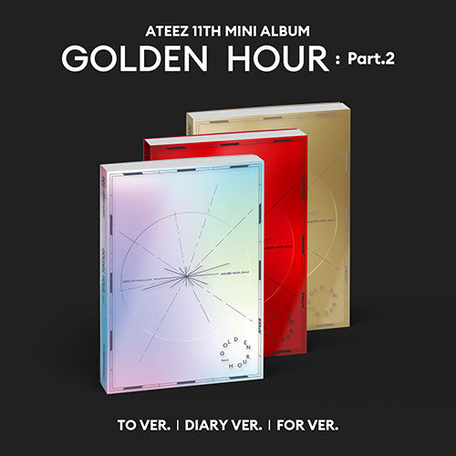 ATEEZ - [GOLDEN HOUR : Part.2] [3-piece set]