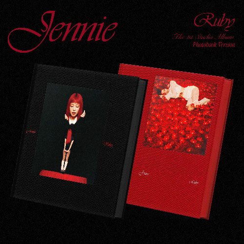 JENNIE - The 1st Studio Album [Ruby] (Photobook) RANDOM