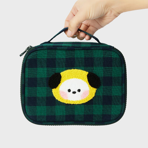 BT21 - CHIMMY minini CHECKERED POUCH BASIC