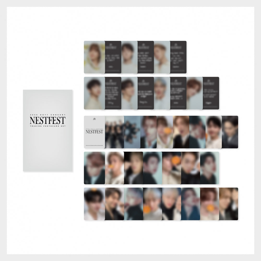 GOT7 - [NESTFEST OFFICIAL MD] TRADING PHOTOCARD SET