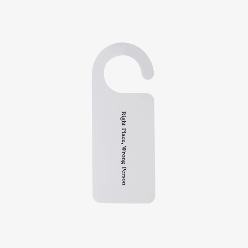 📌PRE-ORDER📌 RM’s RIGHT PLACE, WRONG PERSON Merch – Door Sign