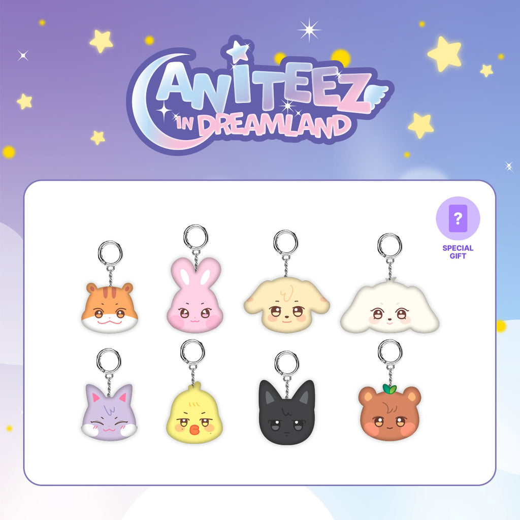 [ANITEEZ] MINI FACE KEYRING (8 types)