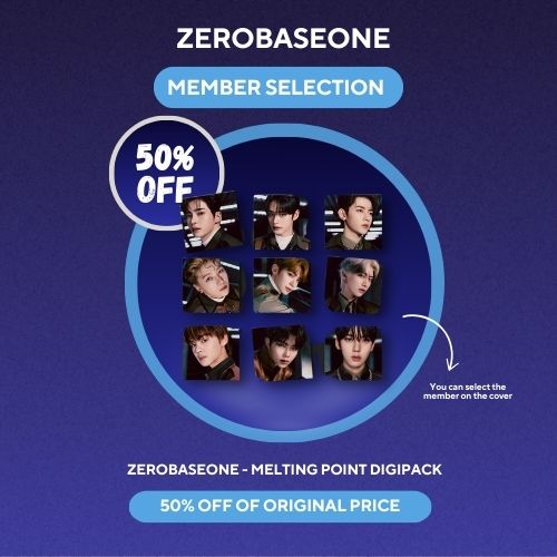ZEROBASEONE - The 2nd Mini Album 'Melting Point' (DIGIPACK VER.)