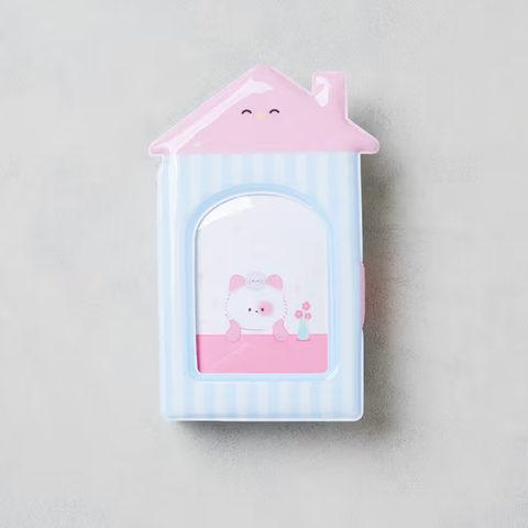 DAISO - Home-Shaped Photo Card Albums (20 pockets)