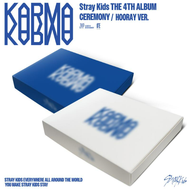 STRAY KIDS - KARMA VER. CEREMONY VER. / HOORAY VER.