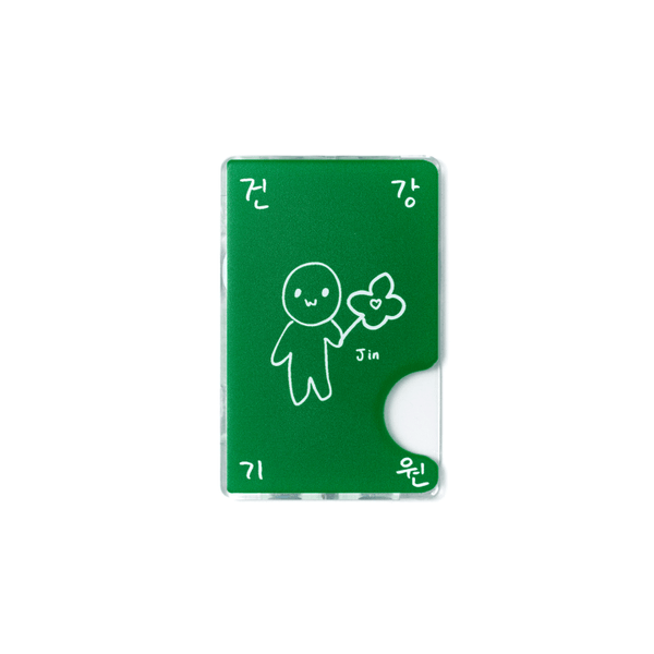 BTS - [RUN SEOKJIN] Magnetic Card Holder Ver.4