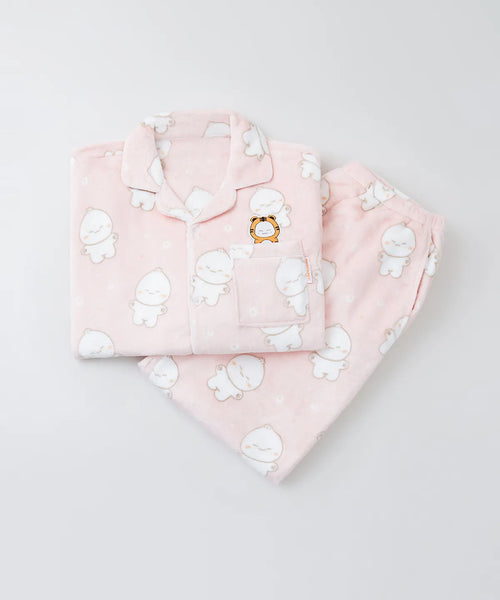 SPAO FRIENDS - MONMUNGCHI X PAJAMA (LIGHT PINK)