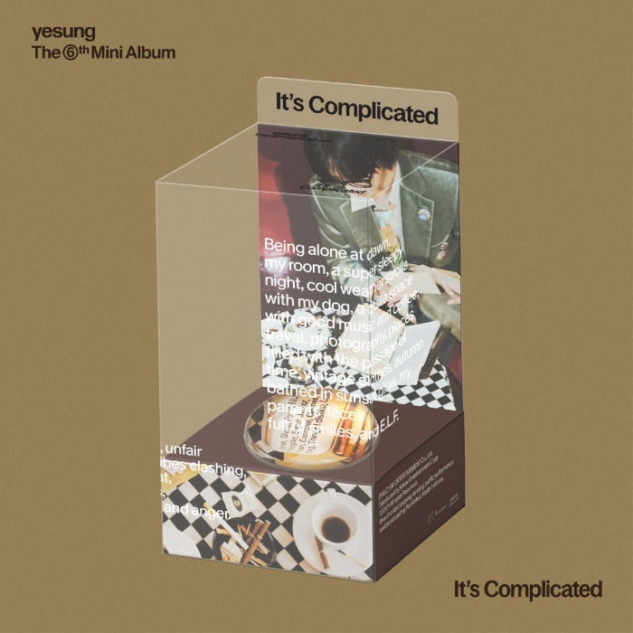 YESUNG - The 6th Mini Album [It’s Complicated] (Special Ver.)(SMART ALBUM)