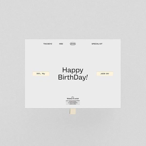 THE BOYZ - HBD Jacob Special Kit