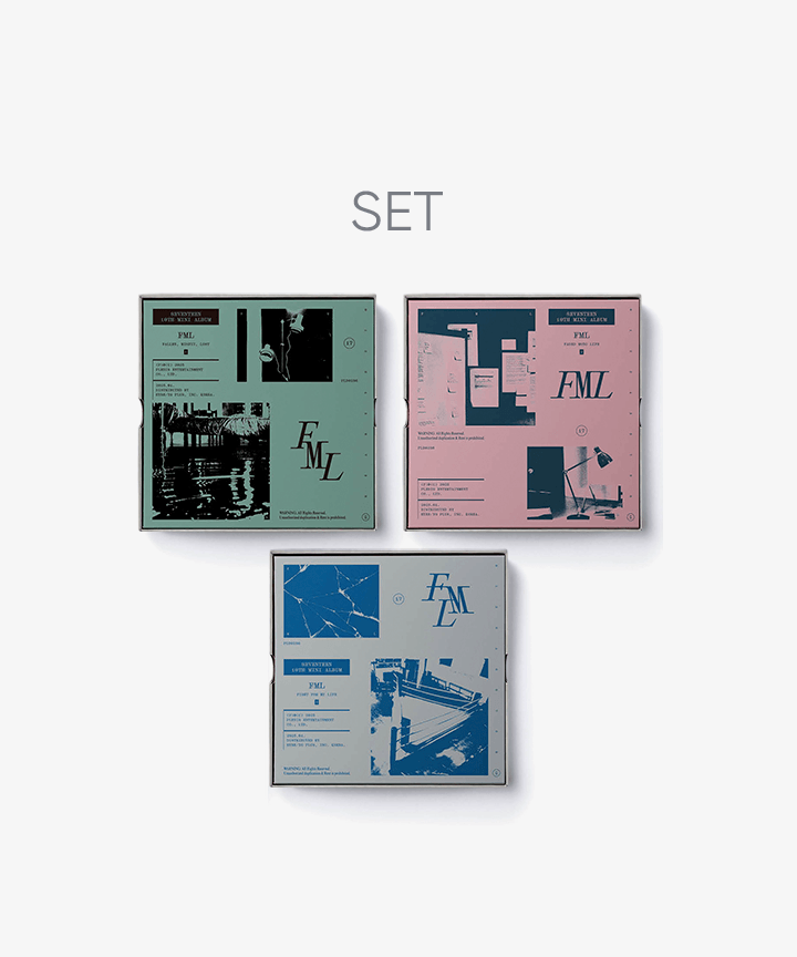 SEVENTEEN - 10th Mini Album 'FML' (Set)