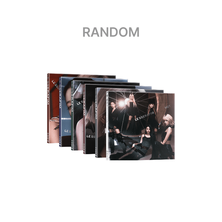 Amazon.com: LE SSERAFIM HOT All Set [Photobook 3 Ver +