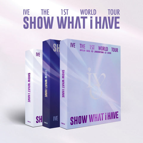 IVE - THE 1ST WORLD TOUR [SHOW WHAT I HAVE] (DVD + Blu-ray + KIT VIDEO SET)