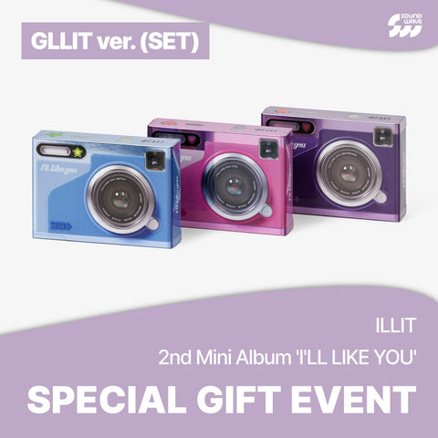 ILLIT - 2nd Mini Album 'I'LL LIKE YOU' (GLLIT ver.) (Set)