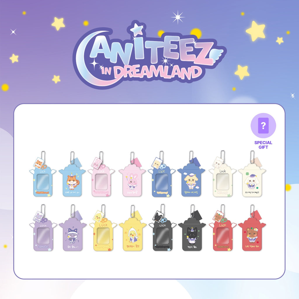 [ANITEEZ] PVC PHOTOCARD HOLDER KEYRING (8 types)