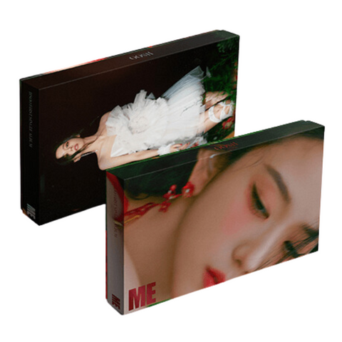 BLACKPINK JISOO - FIRST SINGLE ALBUM ME RED VER WITH POSTER