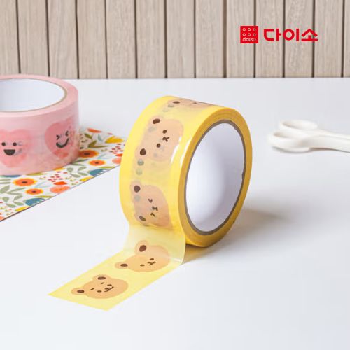 DAISO - Bear Box Tape 48mmX40m