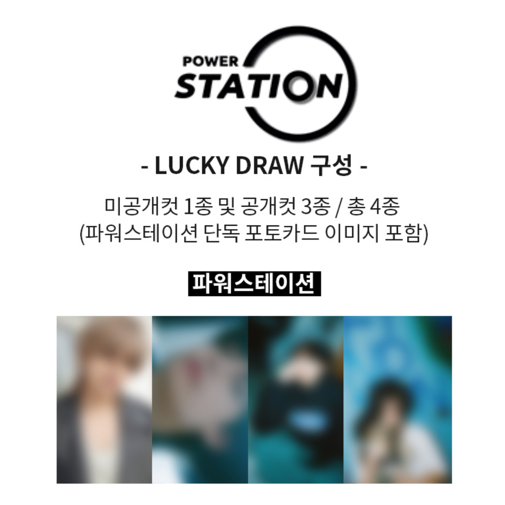 BTS V - LAYOVER ALBUM WITH LUCKY DRAW EVENT (POWER STATION)