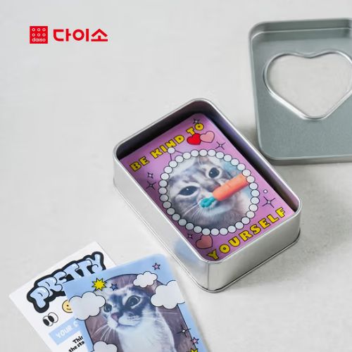 DAISO - Photocard Tincase (Stickers included)