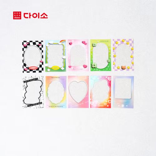 DAISO - Photocard Premium Music Player Sleeve (10 pieces)