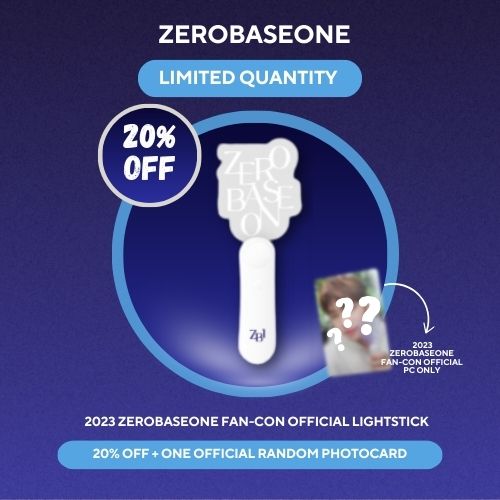 ZEROBASEONE - OFFICIAL 2023 FANCON LIGHT STICK
