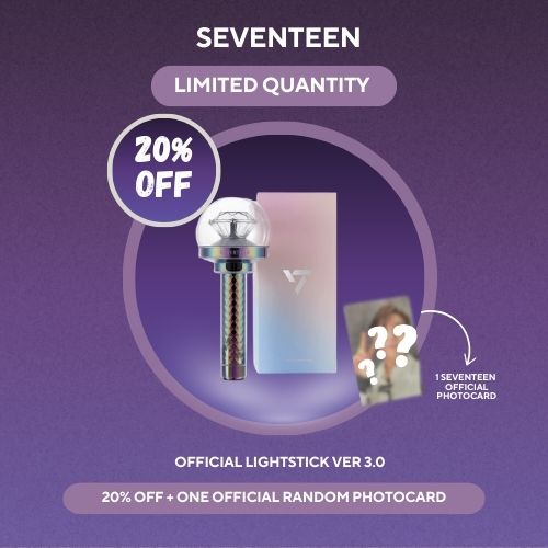 SEVENTEEN - OFFICIAL LIGHT STICK VER 3.0 [SPECIAL EVENT]