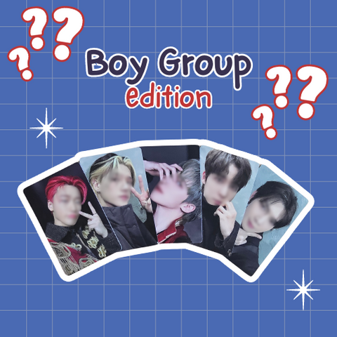 PHOTOCARD RANDOM PACK - BOY GROUP EDITION