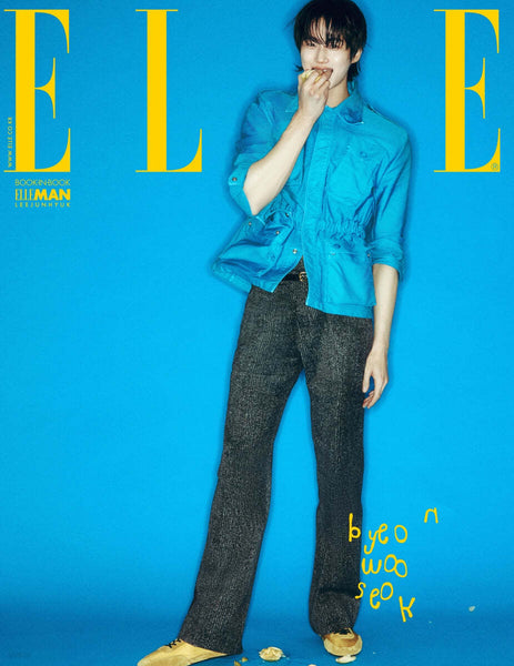 ELLE MAGAZINE BYEON WOO SEOK COVER (MARCH 2025)