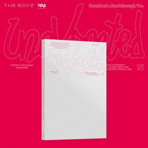 THE BOYZ - UNEXPECTED 3RD ALBUM (PHOTOBOOK) RANDOM