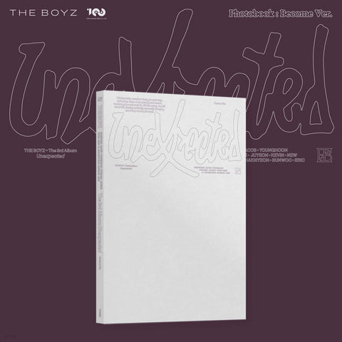 THE BOYZ - UNEXPECTED 3RD ALBUM (PHOTOBOOK) RANDOM