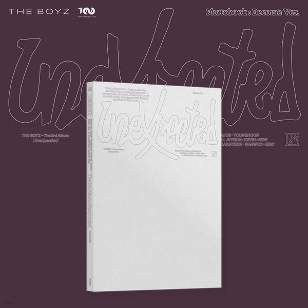 THE BOYZ - UNEXPECTED 3RD ALBUM (PHOTOBOOK) RANDOM