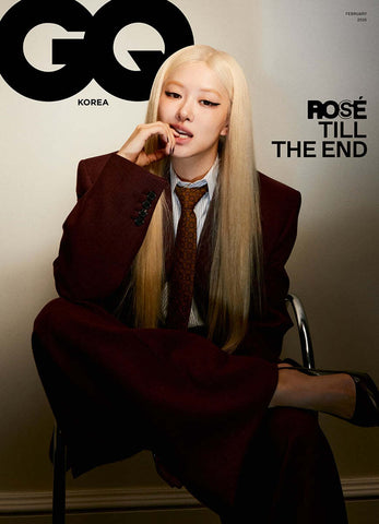 BLACKPINK ROSE - GQ KOREA (FEBRUARY2025) - COVER D