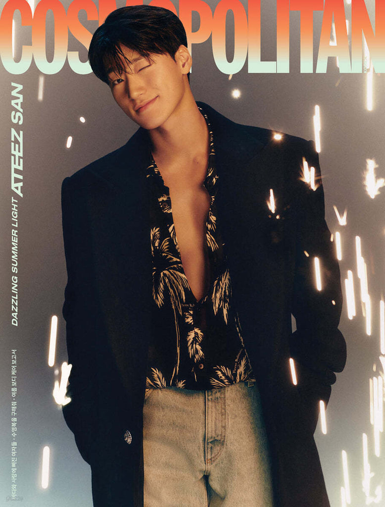 ATEEZ COSMOPOLITAN MAGAZINE JULY 2024 ISSUE (COVER H)