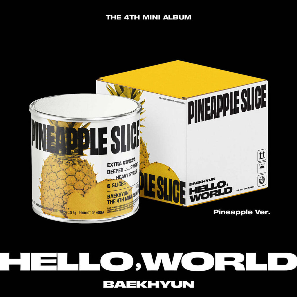 BAEKHYUN - 4th Mini Album [Hello,World] (Pineapple Ver.)
