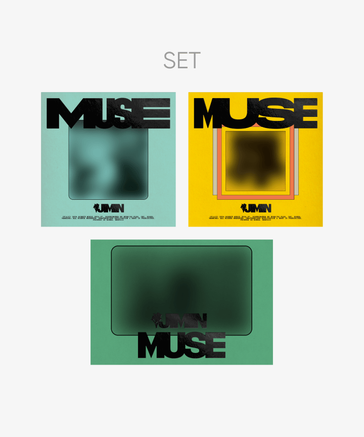 Jimin (BTS) 'MUSE' (Set) + 'MUSE' (Weverse Albums ver.) Set
