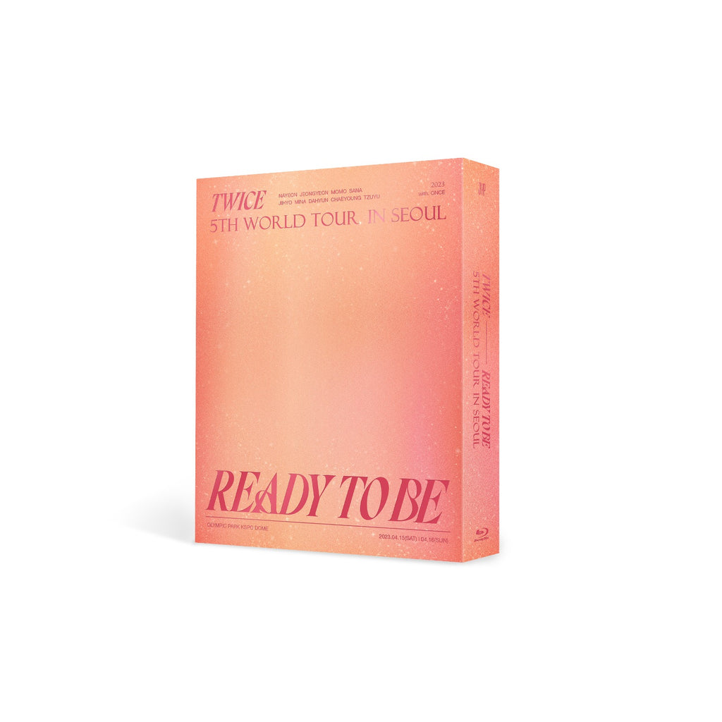 TWICE 5TH WORLD TOUR [READY TO BE] IN SEOUL BLU-RAY