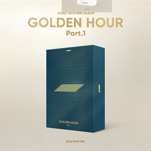 ATEEZ - 10th MINI ALBUM GOLDEN HOUR: Part.1 (BLUE HOUR VER.)