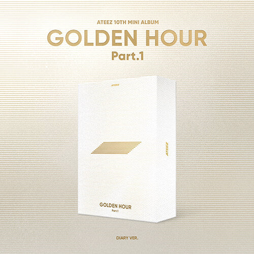 ATEEZ - 10th MINI ALBUM GOLDEN HOUR: Part.1 (DIARY VER.)