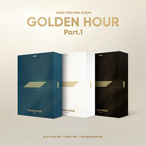 ATEEZ - 10th MINI ALBUM GOLDEN HOUR: Part.1  (SET)