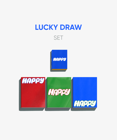 [LUCKY DRAW] Jin (BTS) - 'Happy' (Set) + 'Happy' (Weverse Albums ver.) Set