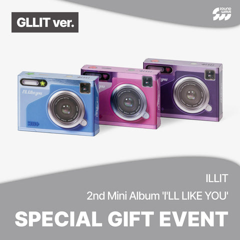 ILLIT - 2nd Mini Album 'I'LL LIKE YOU' (GLLIT ver.) (Random)