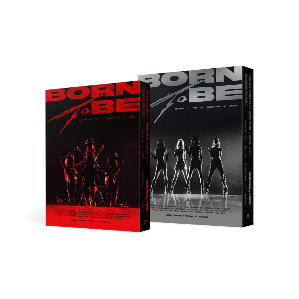 [SET] ITZY - 2ND WORLD TOUR [BORN TO BE] in SEOUL DVD & Blu-ray