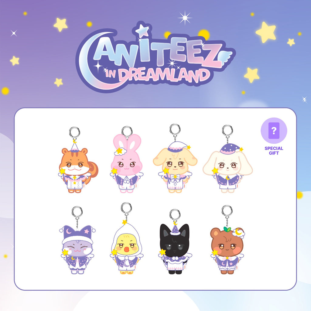 [ANITEEZ] PLUSH KEYRING - GUARDIAN ANGEL VER. (8 types)