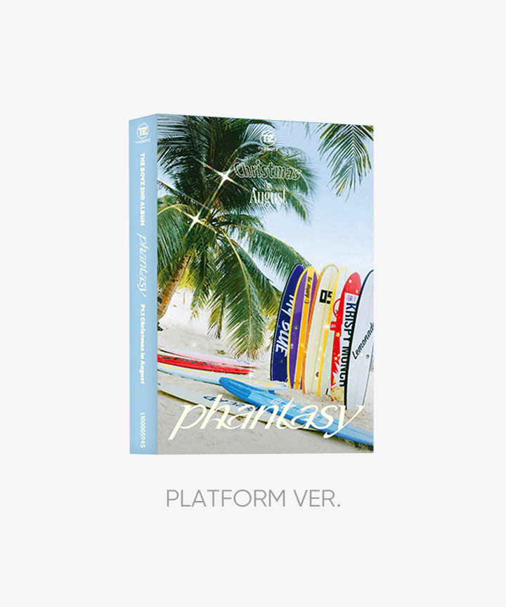 THE BOYZ - 2nd Album [PHANTASY] Pt.1 Christmas In August] (PLATFORM ver) (Glitter ver.)