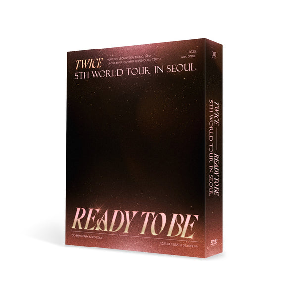 📌PRE-ORDER📌 TWICE 5TH WORLD TOUR [READY TO BE] IN SEOUL DVD